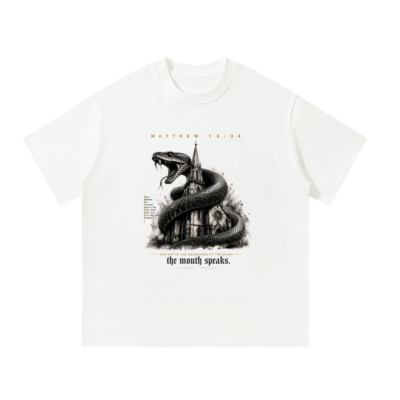 Brood of Vipers Oversized Heavyweight Tee