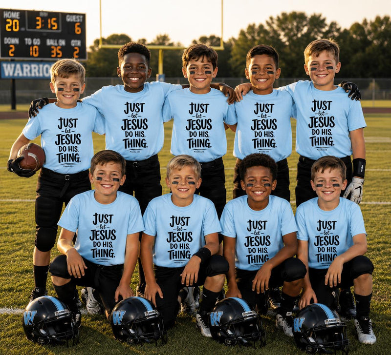 Just Let Jesus Do His Thing Kids T-Shirt