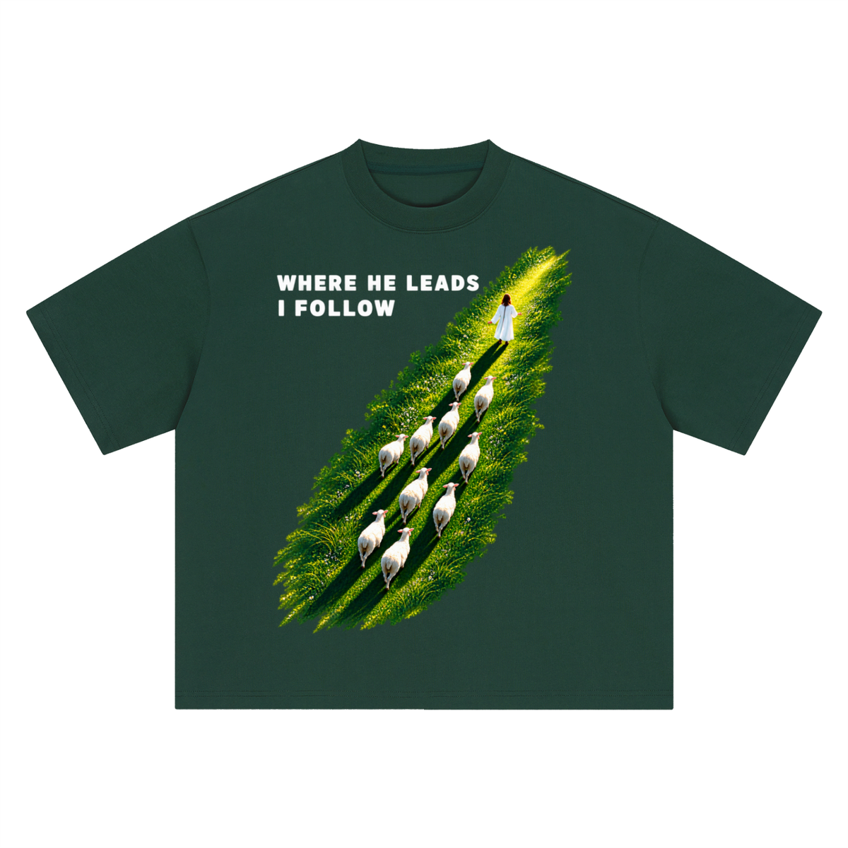 faithtee,oversizedtee,christianstreetwear,shepherddesign,faithapparel,christiantshirt