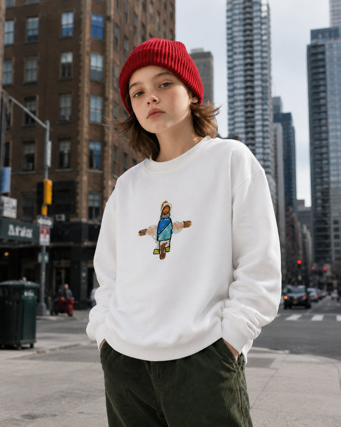 T-Bit Collection Heavyweight Crewneck Sweatshirt