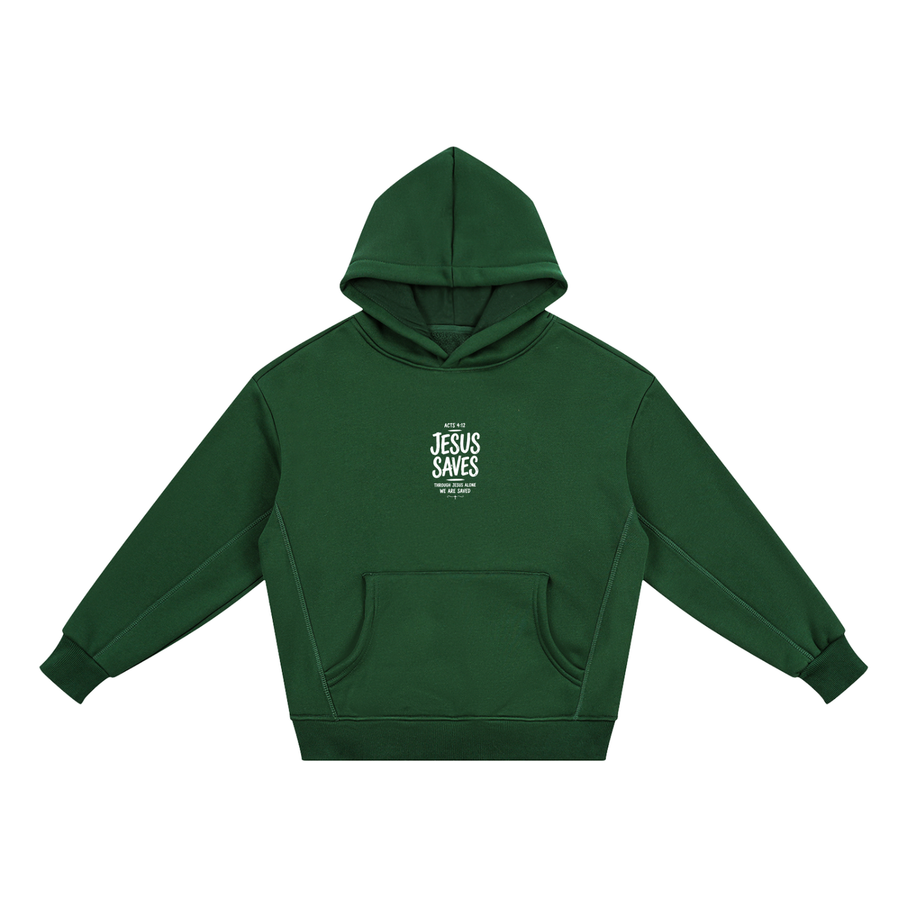 Jesus Saves Kids Heavyweight Hoodie