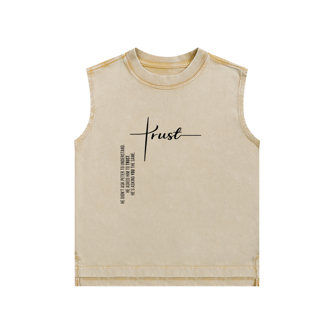 Trust Washed Sleeveless Tank