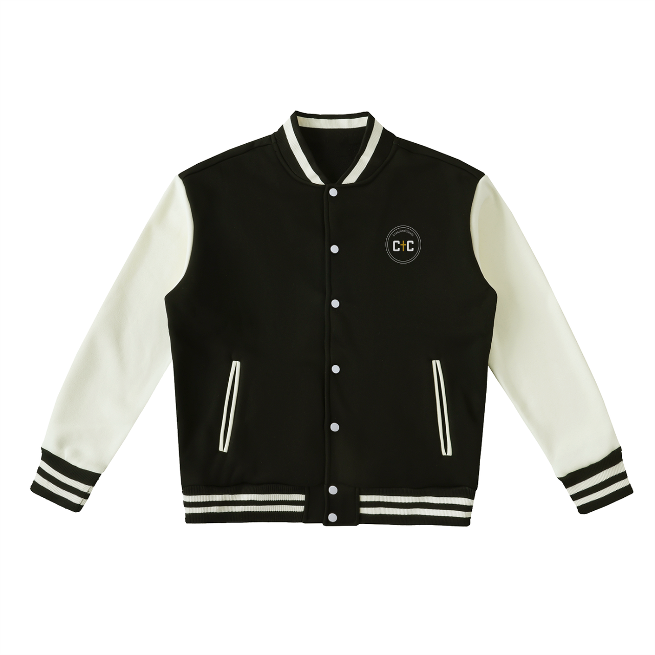 Rep the 305. Own the Moment. Two-Tone Fleeced Varsity Jacket