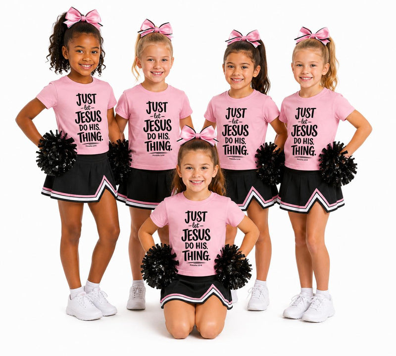 Just Let Jesus Do His Thing Kids T-Shirt
