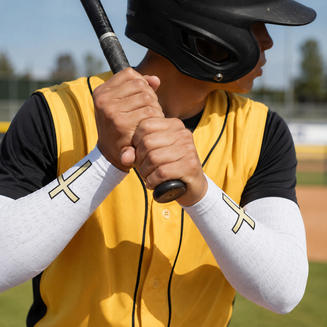 Faith Strength Compression Arm Sleeve (Pair)