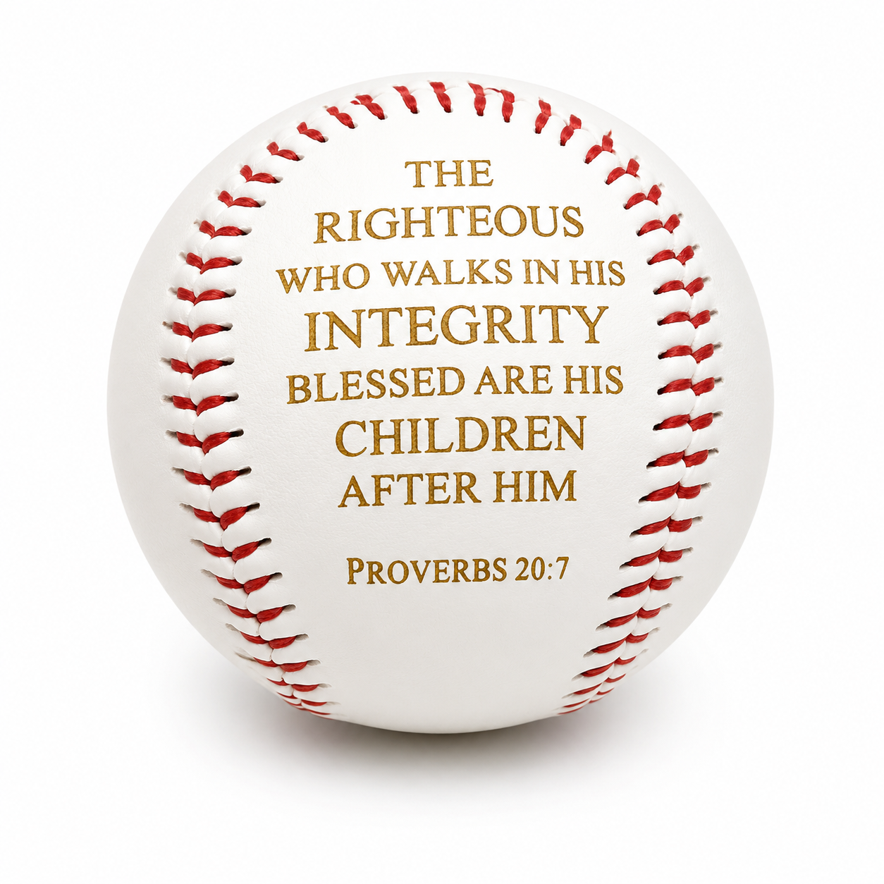 Integrity Baseball | Proverbs 20:7