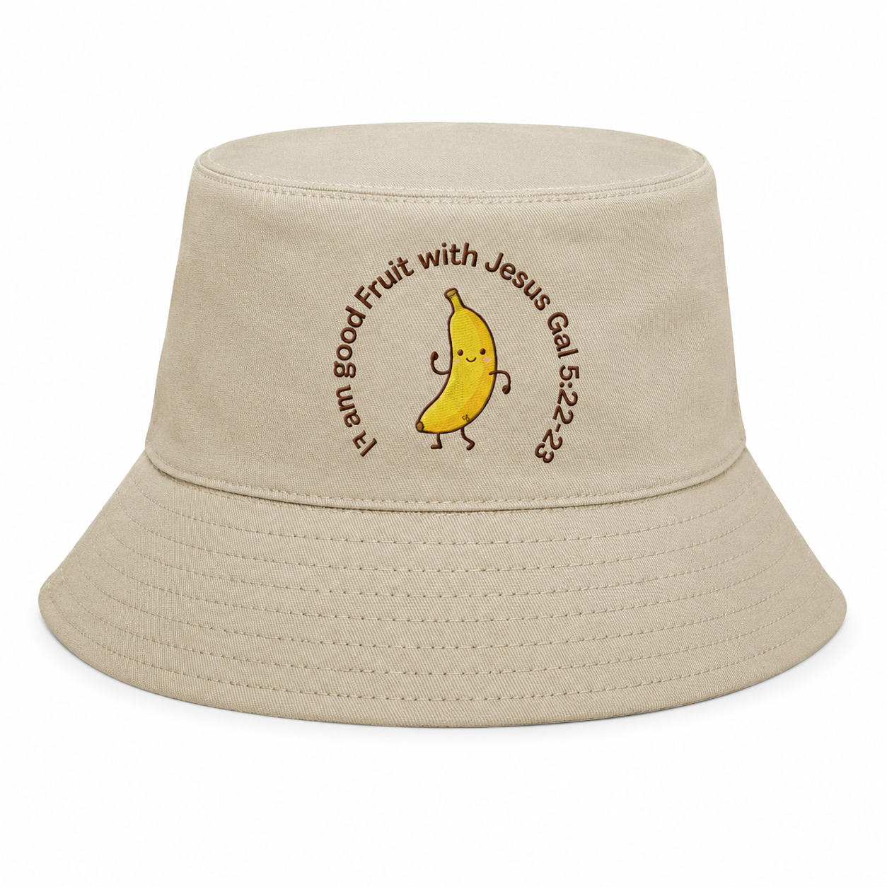 I Am Good Fruit Christian Bucket Hat