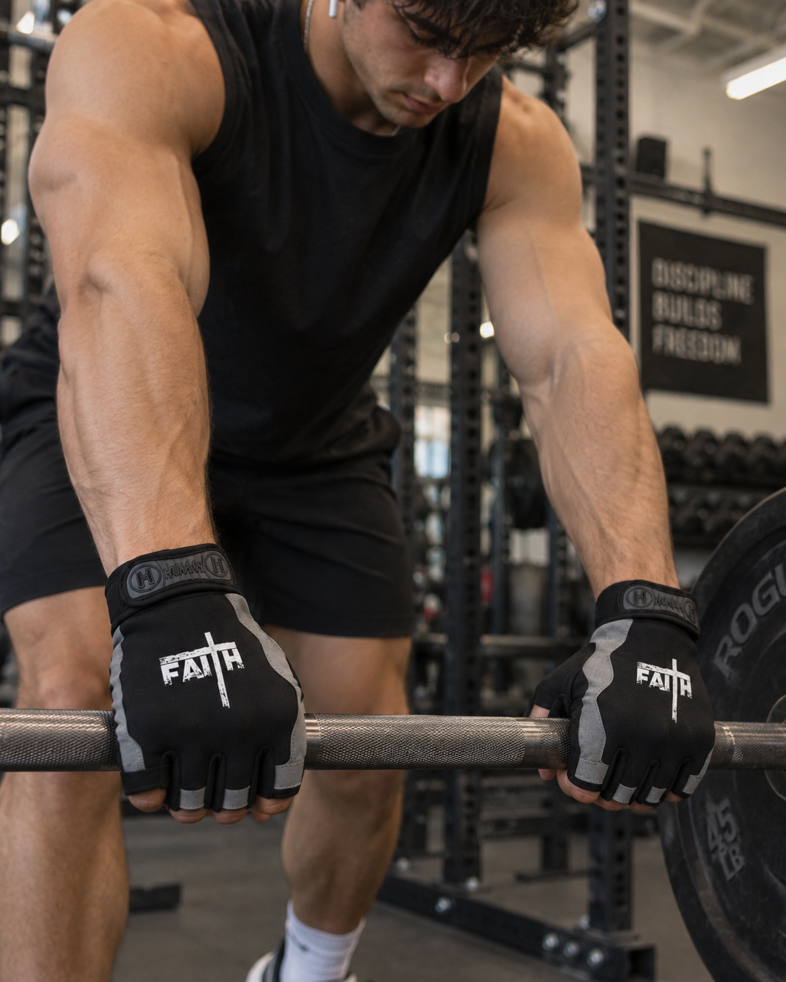Faith Grip • Fingerless Training Gloves