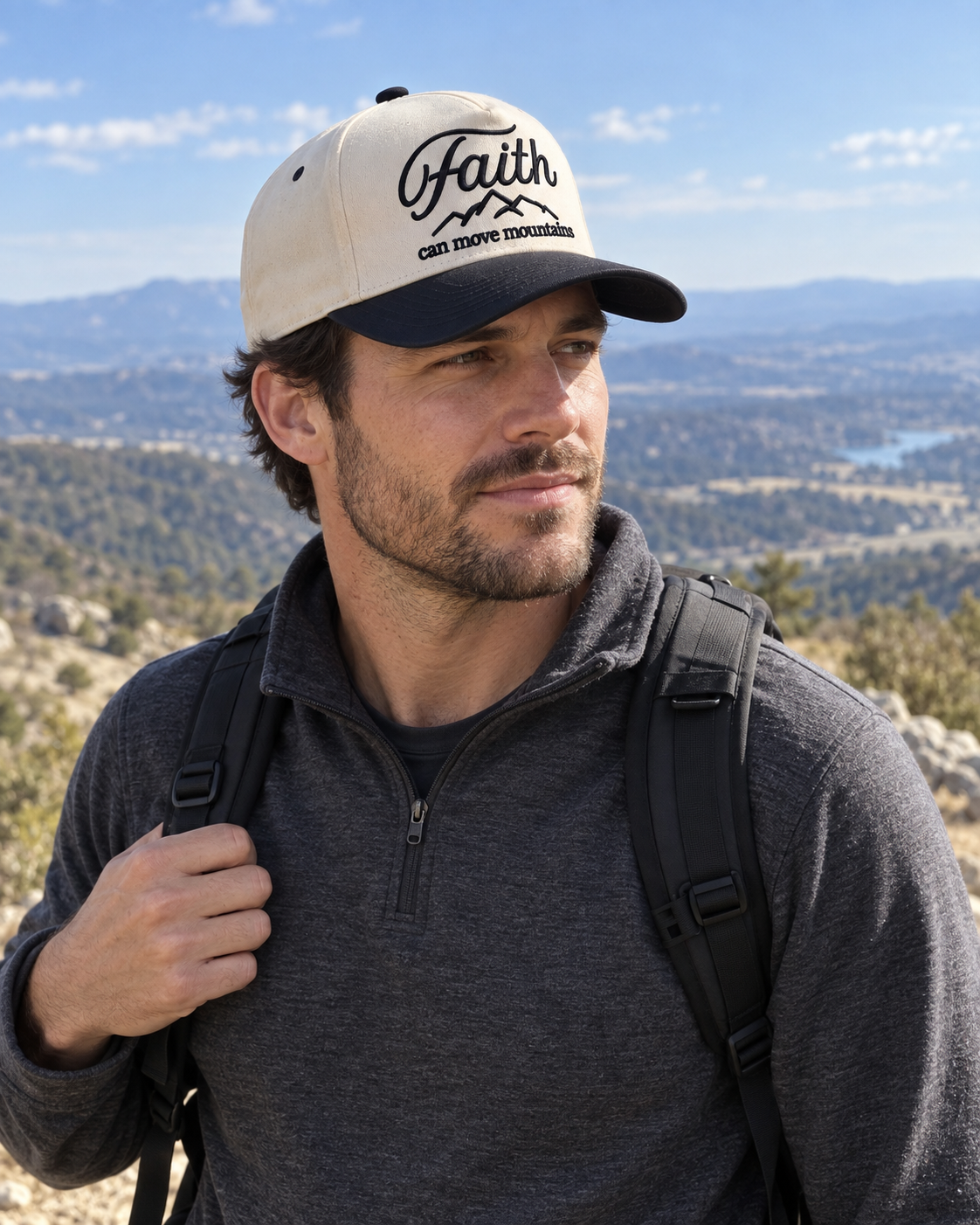 Faith Can Move Mountains Cap