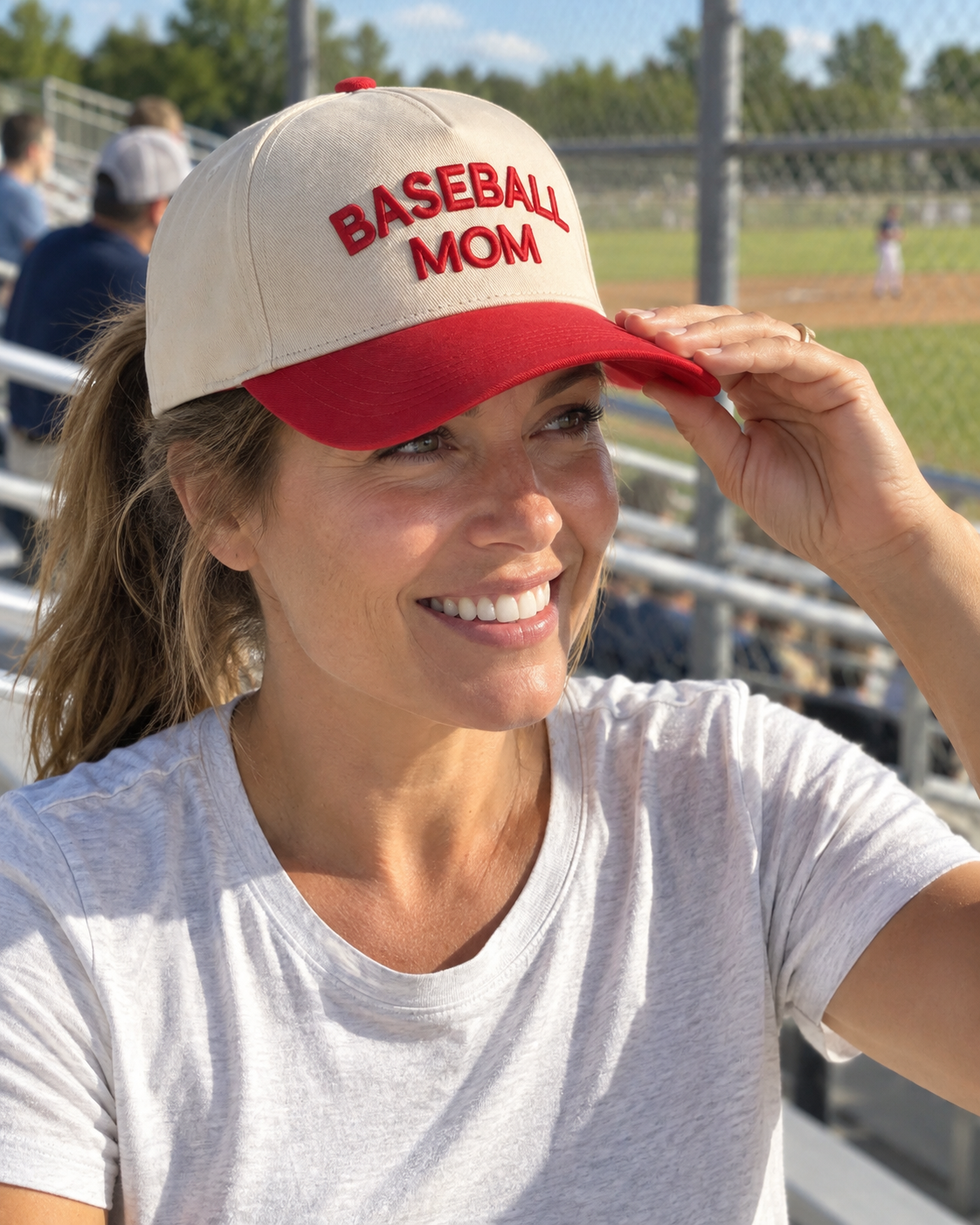 Baseball Mom Cap