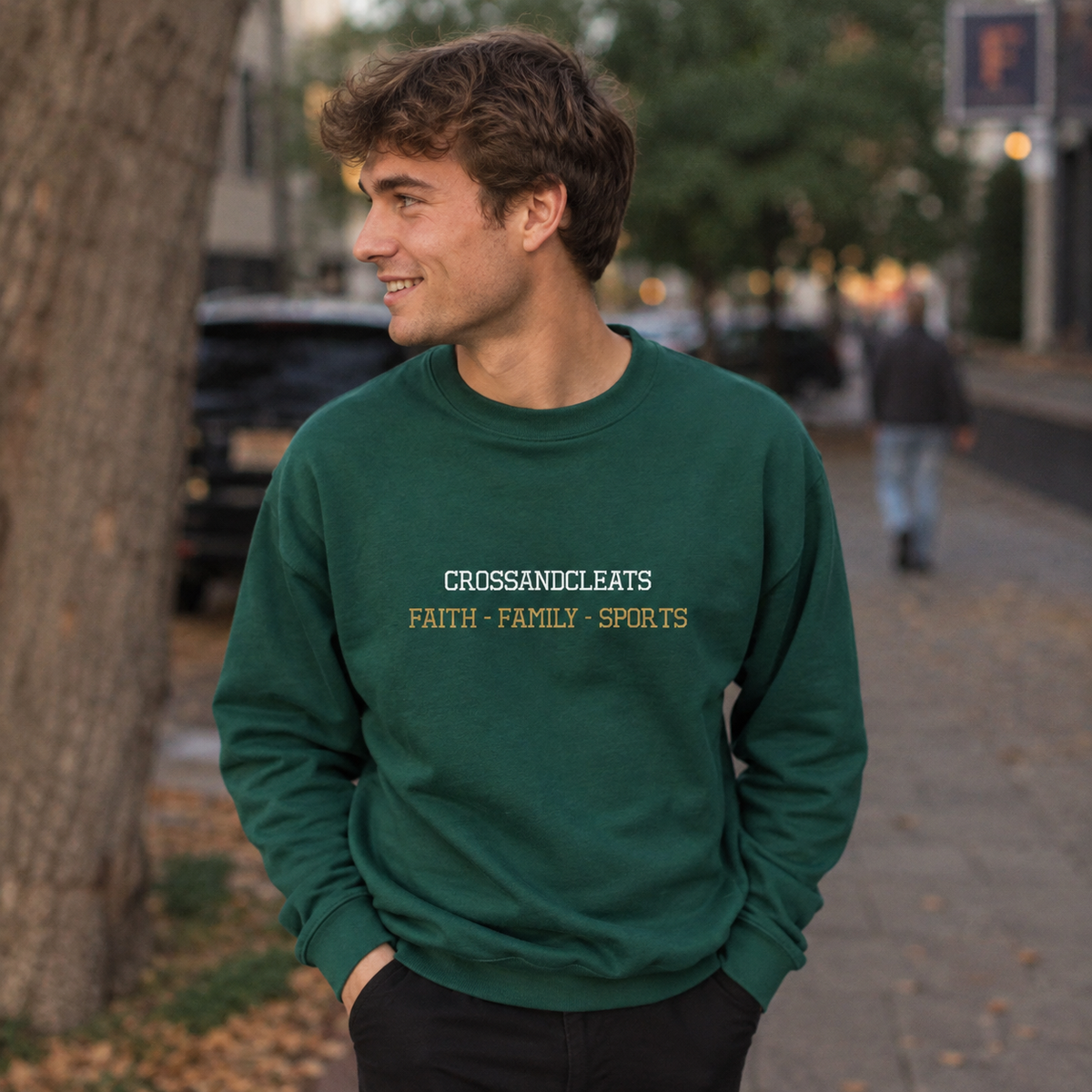 CrossAndCleats Pullover | Unisex Game Day Sweatshirt