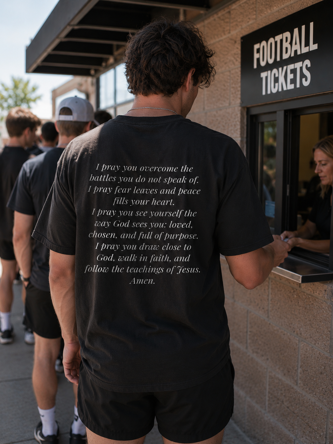 Prayer Oversized Heavyweight Tee