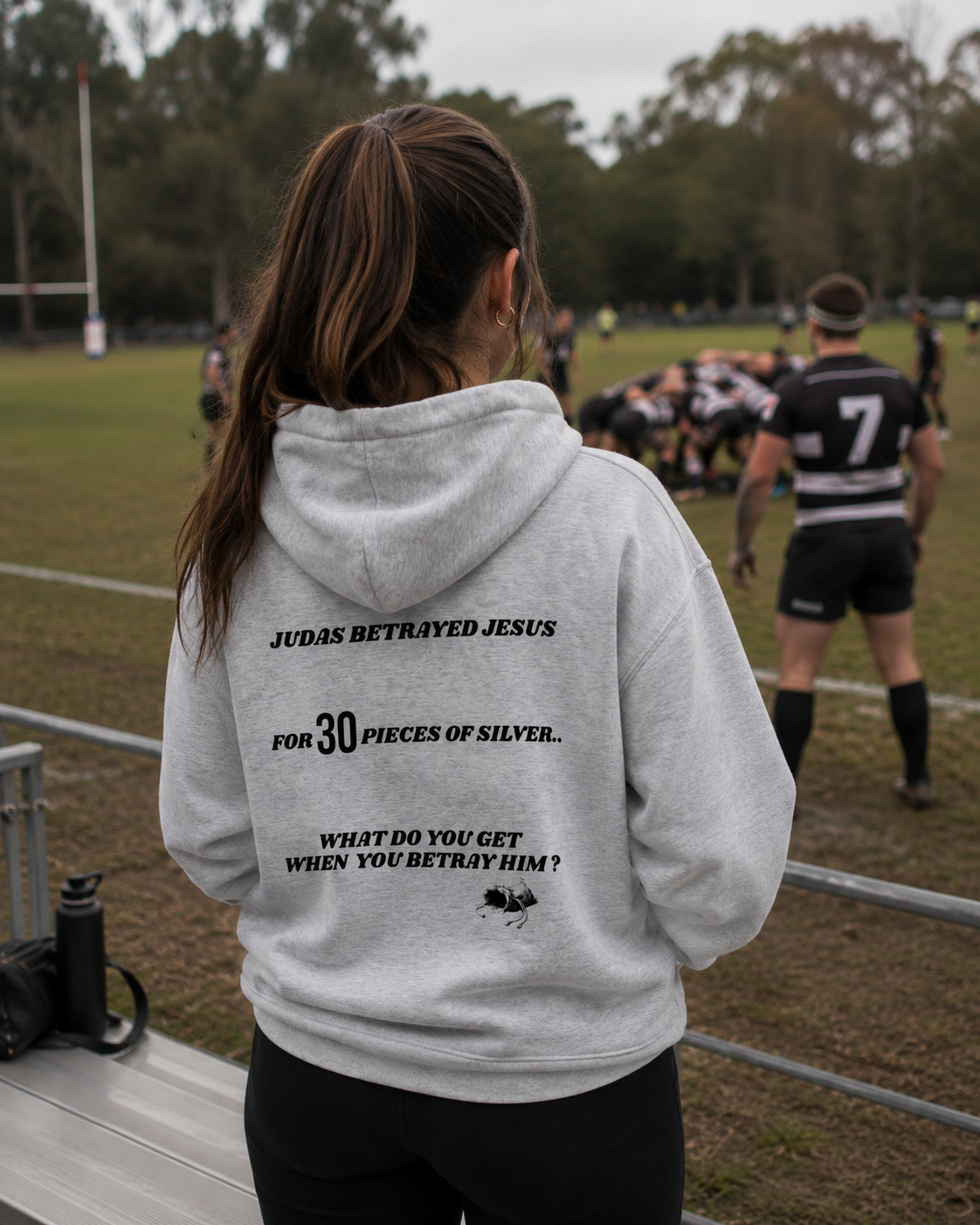 Judas Adult Hoodie