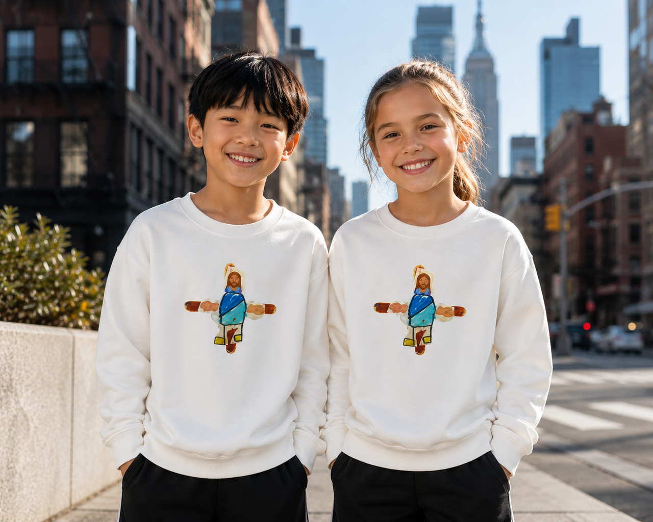 T-Bit Collection Heavyweight Crewneck Sweatshirt