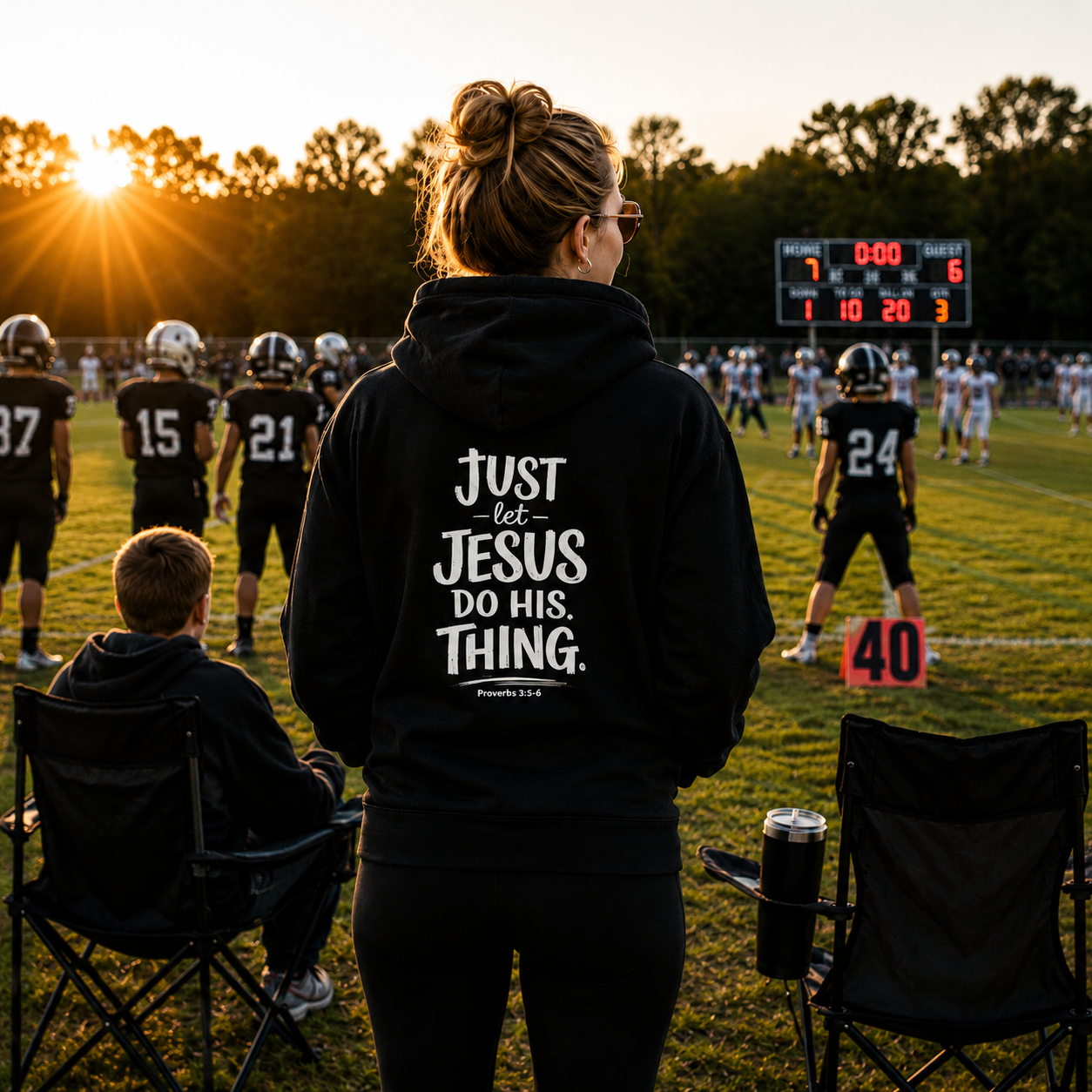 Just Let Jesus Do His Thing Hoodie