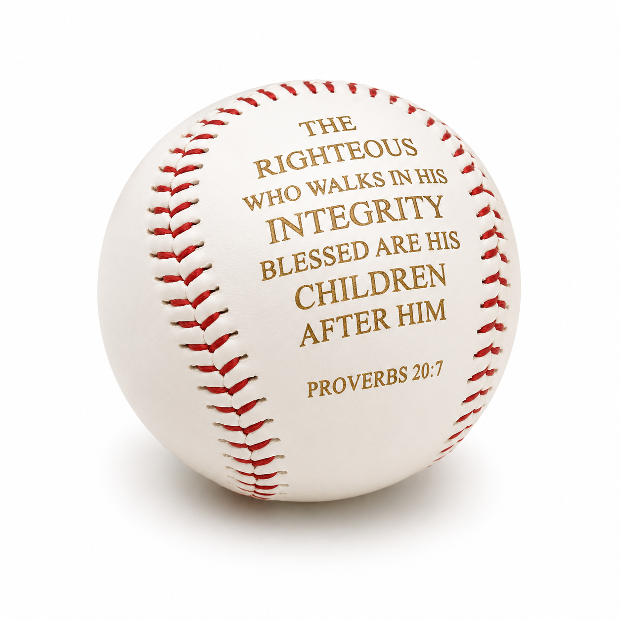 Integrity Baseball | Proverbs 20:7
