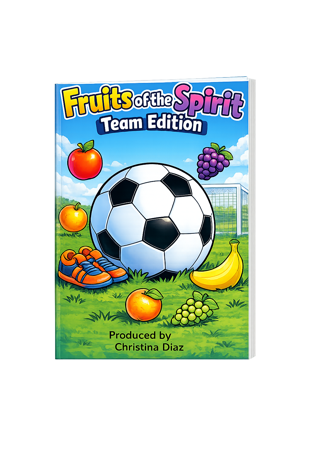 God's Good Fruit Soccer Faith Coloring Book