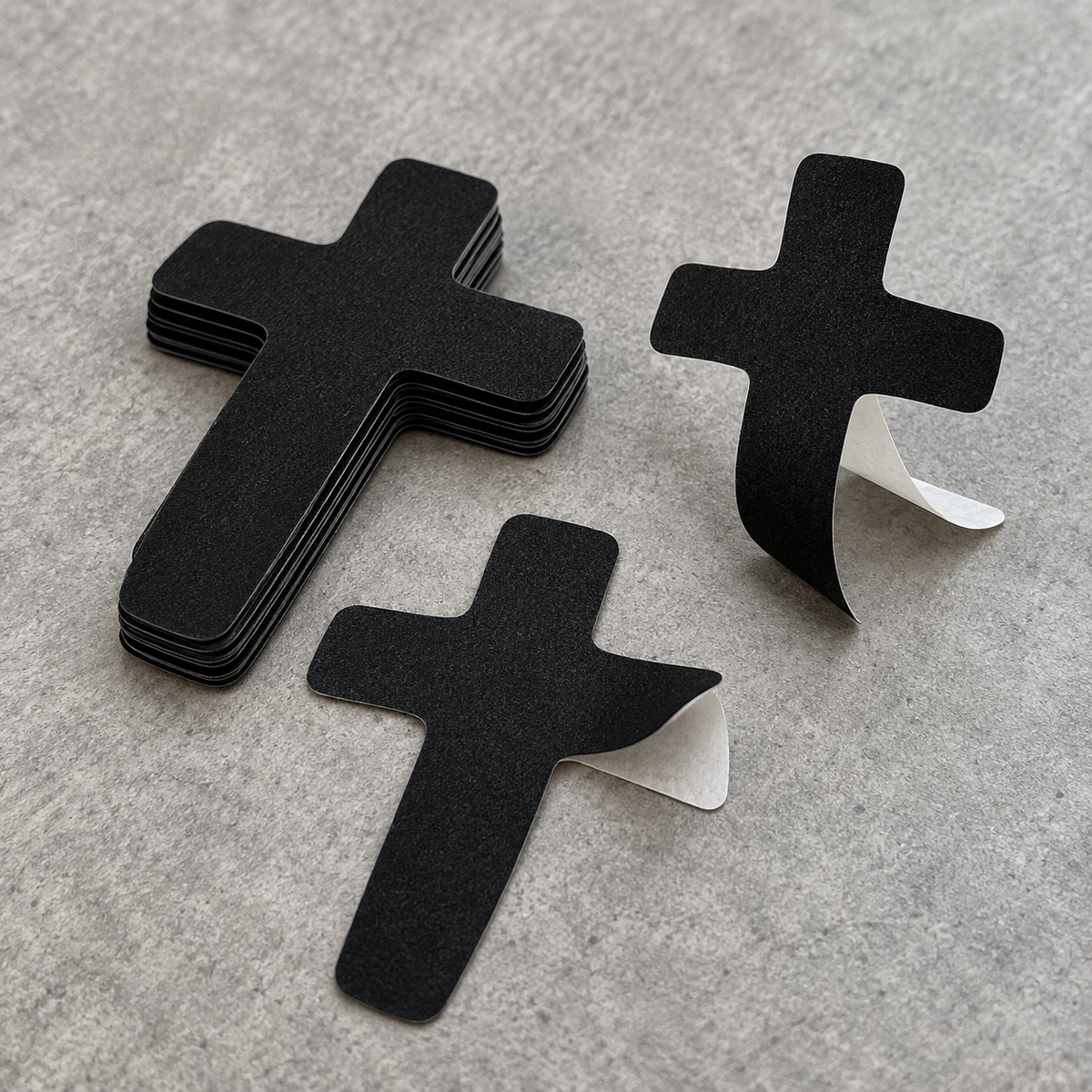 Christian Cross Eye Black Stickers