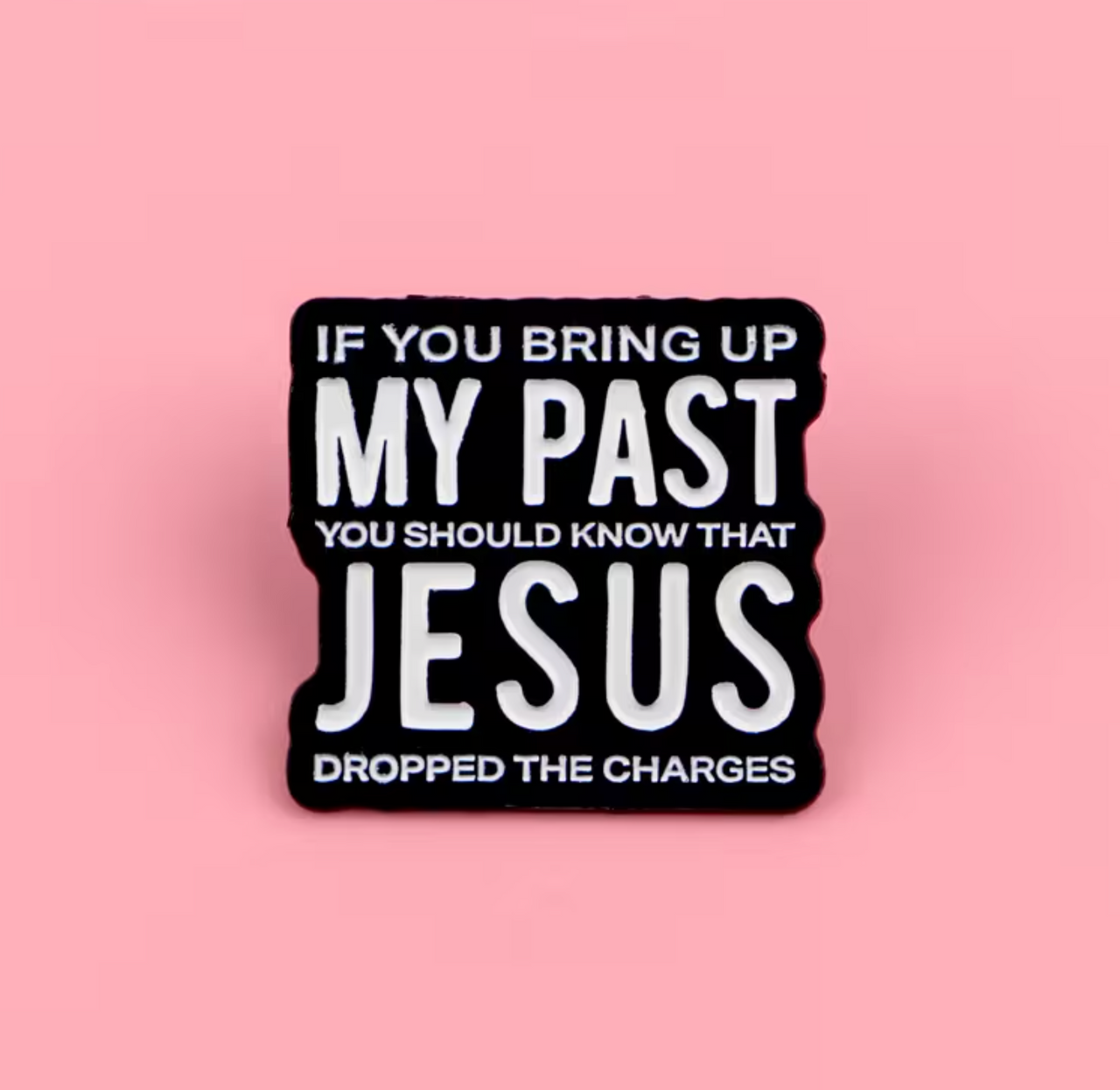 Christian Faith Enamel Pin