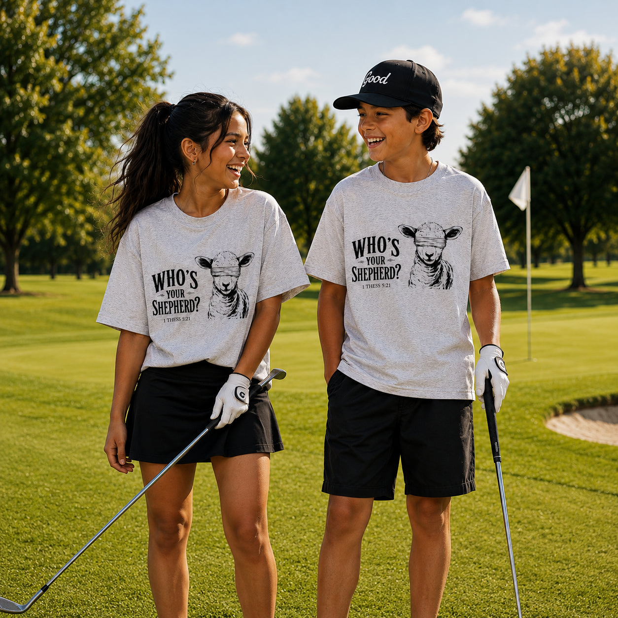 Who's Your Shepherd? Christian Kids Tee
