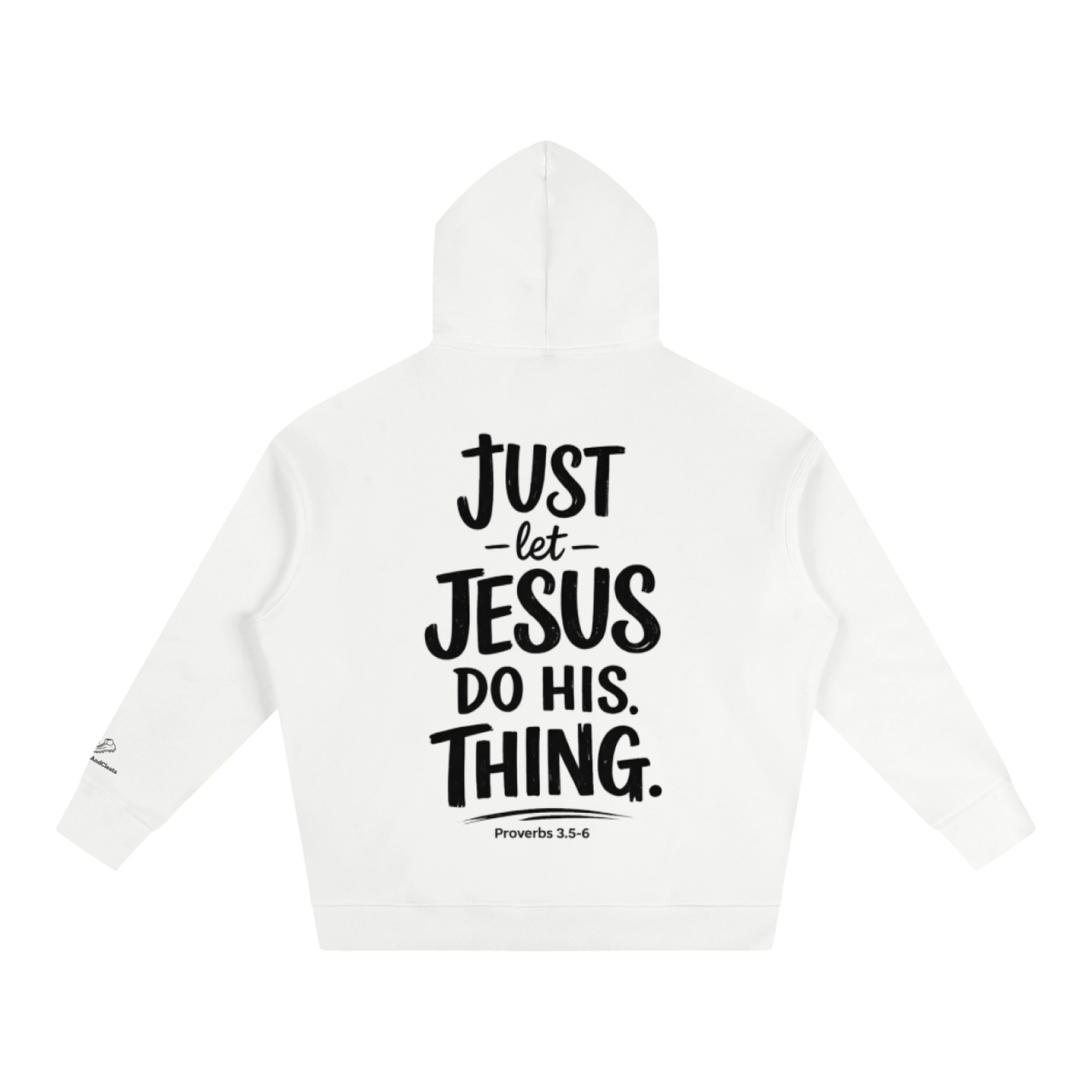 hoodie,christianhoodie,faithhoodie,justletjesus,unisexhoodie,christianstreetswear,biblevershoodie,Proverbs356,CrossAndCleats,churchoutfit,giftforhim,giftforher,faithapparel,gospelapparel,urbanchristian